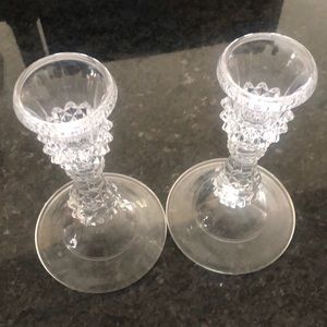 Cristal D’Arques candlestick holder
